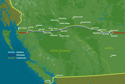 Northern Gateway Map